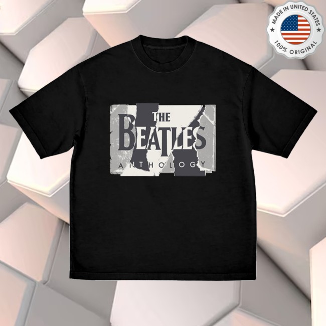 The Beatles Store Merch Anthology Black Logo T-Shirt 2 The Beatles Store Merch Anthology Black Logo T-Shirt
