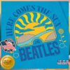 The Beatles Store Merch Here Comes The Sun Blue Longsleeve Shirt