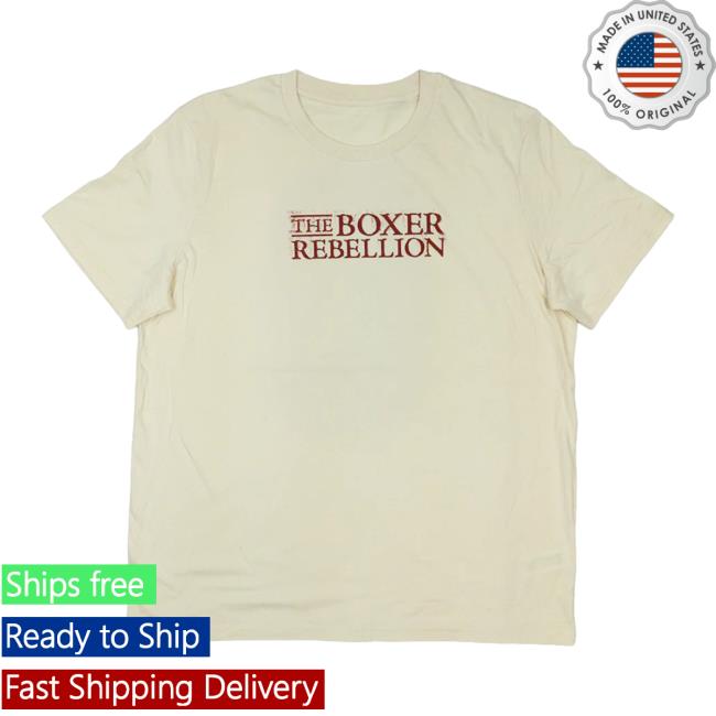 The Boxer Rebellion Merch Store Flowers In The Water Natural Tee 3 The Boxer Rebellion Merch Store Flowers In The Water Natural Tee