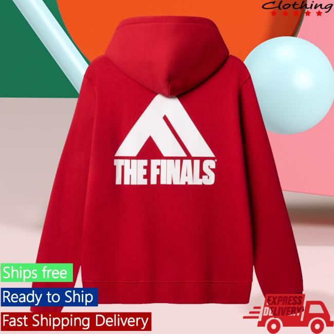 The Finals Merch Store The Finals Hoodie Red