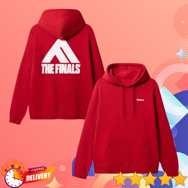 The Finals Merch Store The Finals Hoodie Red