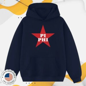 The Hang Loose Hut Merch Store Pi Phi Rising Star Hood Stitch Sorority Hoodie