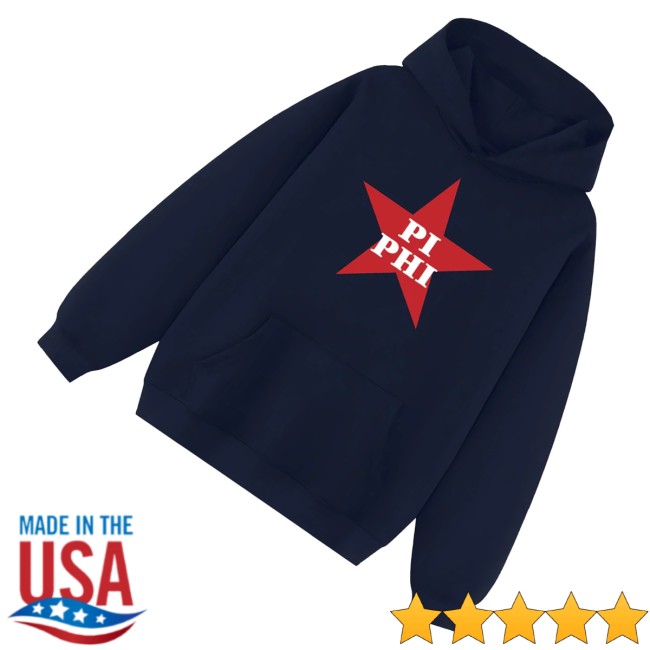 The Hang Loose Hut Merch Store Pi Phi Rising Star Hood Stitch Sorority Hoodie