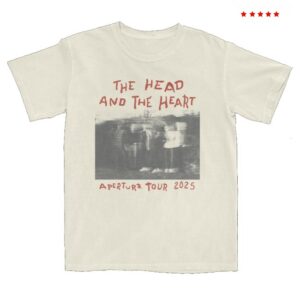 The Head And The Heart Merch Store Thath Aperture Photo Tour Tee