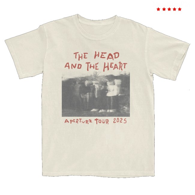 The Head And The Heart Merch Store Thath Aperture Photo Tour Tee 3 The Head And The Heart Merch Store Thath Aperture Photo Tour Tee