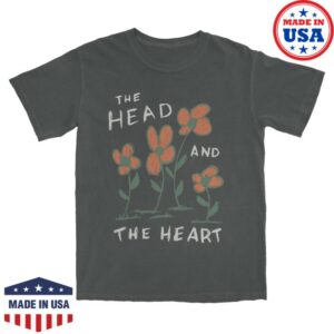 The Head And The Heart Merch Store Thath Flower Tour Dated Tee