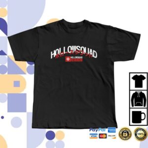 The Hollowsquad Merch Store 3 Piece Tee Black