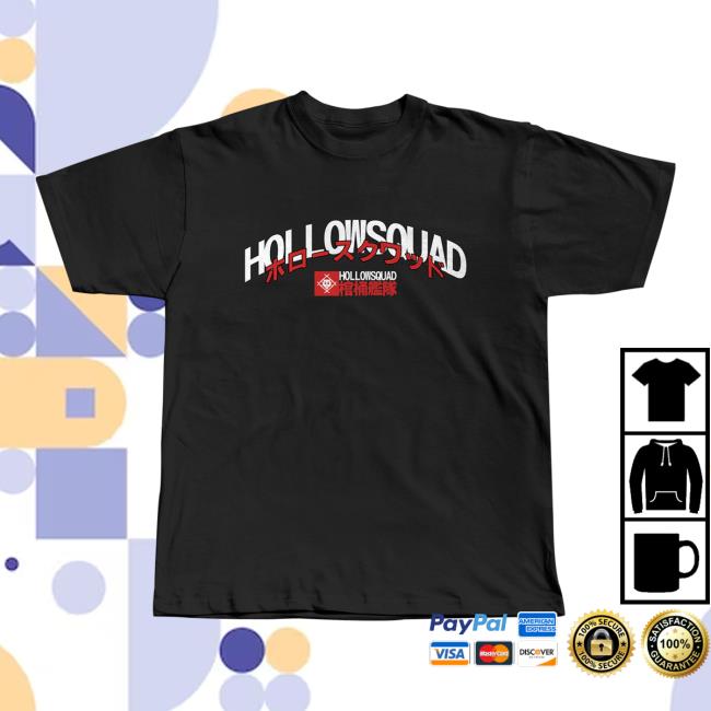 The Hollowsquad Merch Store 3 Piece Tee Black 3 The Hollowsquad Merch Store 3 Piece Tee Black