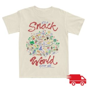 The Lost Bros Merch Store It's A Snack World After All Tee