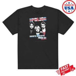 The Police Merch Store Zenyatta Mondatta 1980 Tour T-Shirt