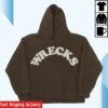 The Wrecks Merch Store Puff Print Hoodie
