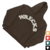 The Wrecks Merch Store Puff Print Hoodie