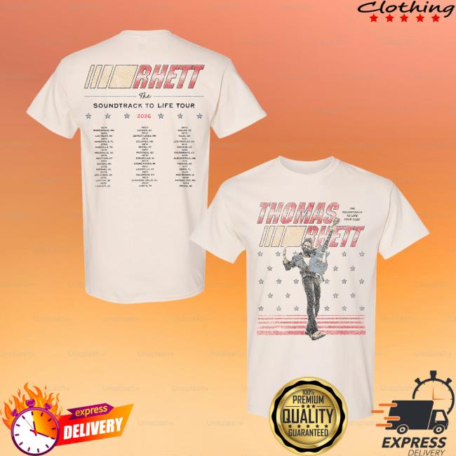 Thomas Rhett Shop Merch 2026 Soundtrack To Life Photo Tee 5 Thomas Rhett Shop Merch 2026 Soundtrack To Life Photo Tee