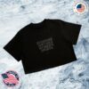 Togethxr Merch Store Ewws Crop Tee Black