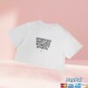 Togethxr Merch Store Ewws Crop Tee White