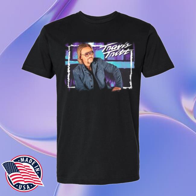 Travis Tritt Merch Store Black Photo Tour Tee