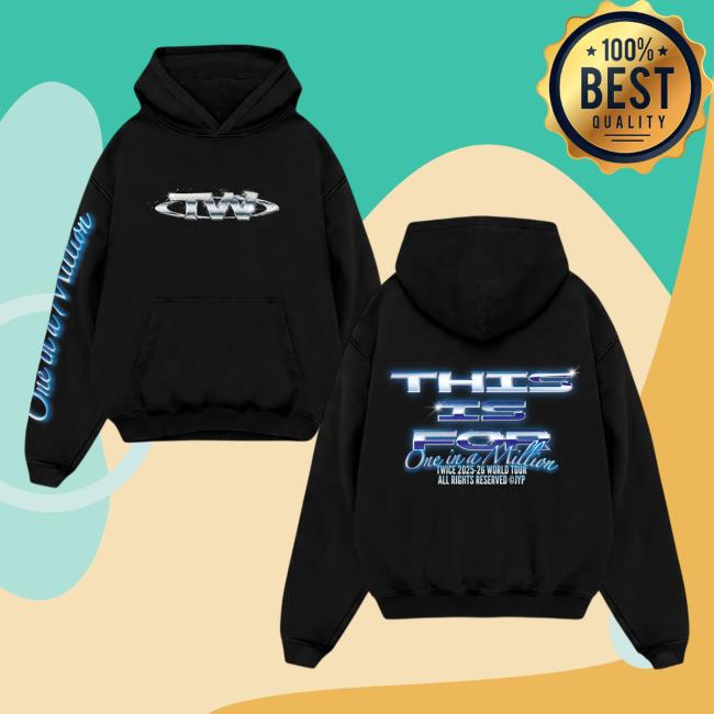 Twice This Is For Merch Store Black Hoodie 5 Twice This Is For Merch Store Black Hoodie