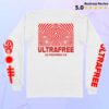Ultrafree Merch Store Billboard Glow Long Sleeve White 4 Ultrafree Merch Store Billboard Glow Long Sleeve White