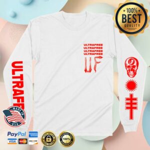 Ultrafree Merch Store Spinal Long Sleeve White