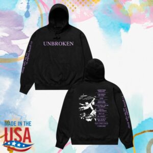 Unbroken X Page 24'S Merch Store Tougher Pullover Hoodie Black