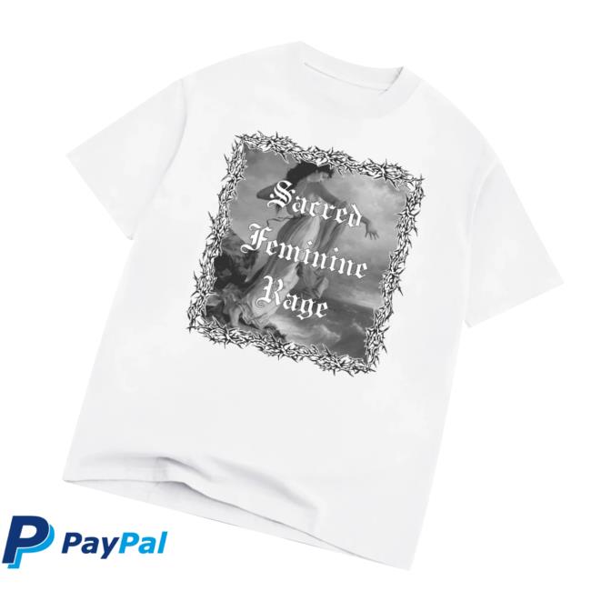 While Odin Sleeps Merch Store Sacred Feminine Rage Oversized Tee