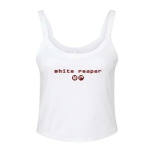 White Reaper Merch Store White Reaper Logo White Rib Tank