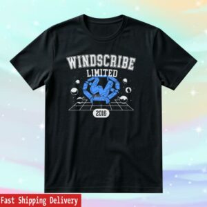 Windscribe Merch Store Collegiate Tee