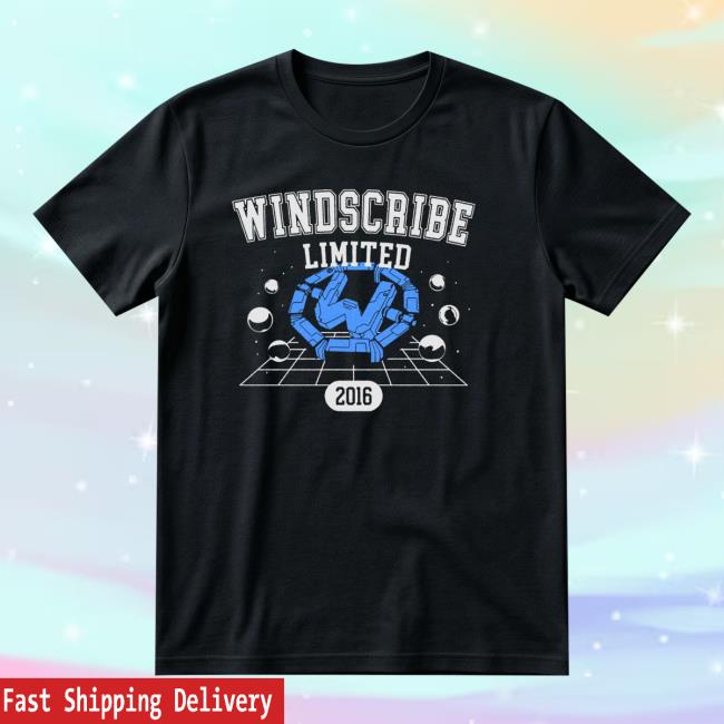 Windscribe Merch Store Collegiate Tee