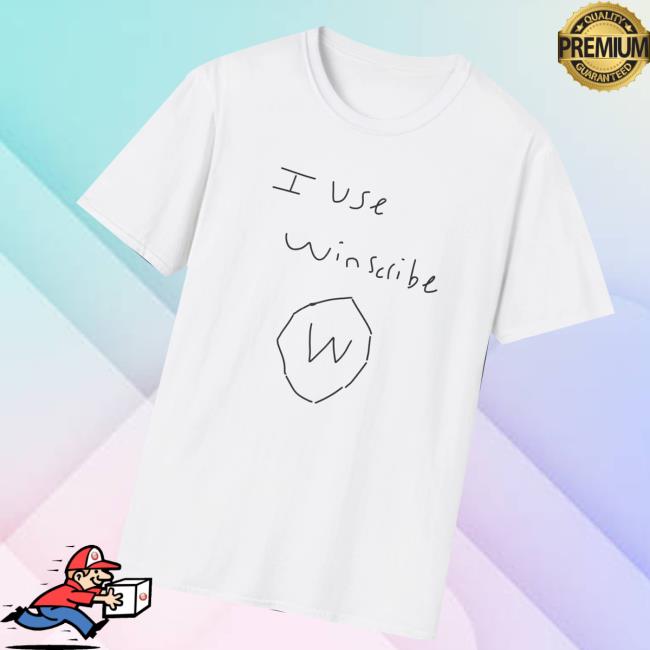 Windscribe Merch Store I Use Winscribe Tee White