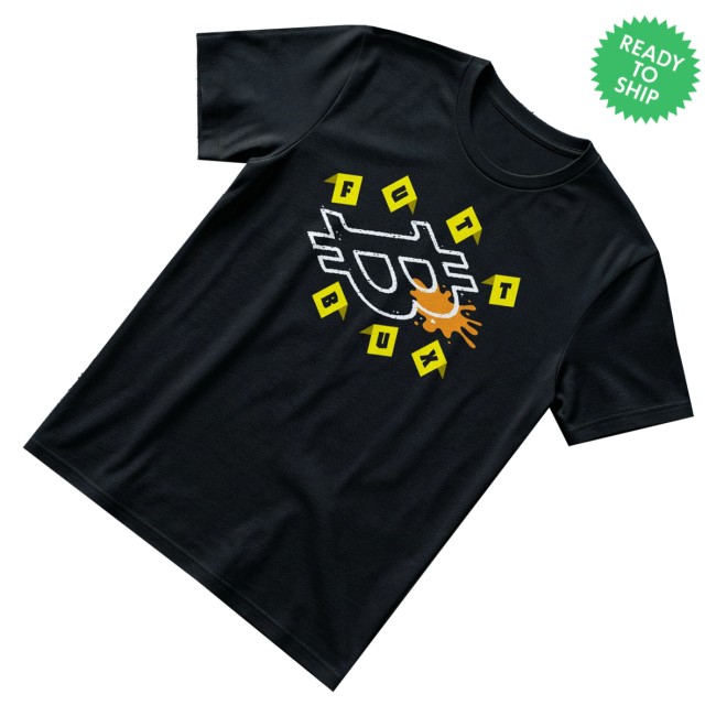 Windscribe Store Merch Bitcoin Crime Scene Tee Black