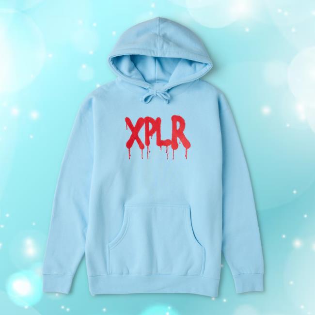 Xplr Store Merch No Access Hoodie Aqua 3 Xplr Store Merch No Access Hoodie Aqua