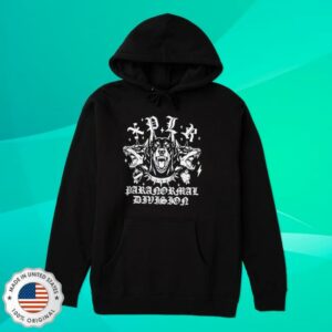 Xplr Store Merch Paranormal Division Hoodie Black