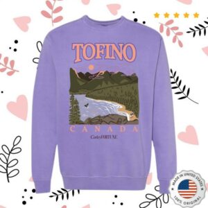 Carley Fortune Merch Store Perfectly Purple Tofino Sweatshirt