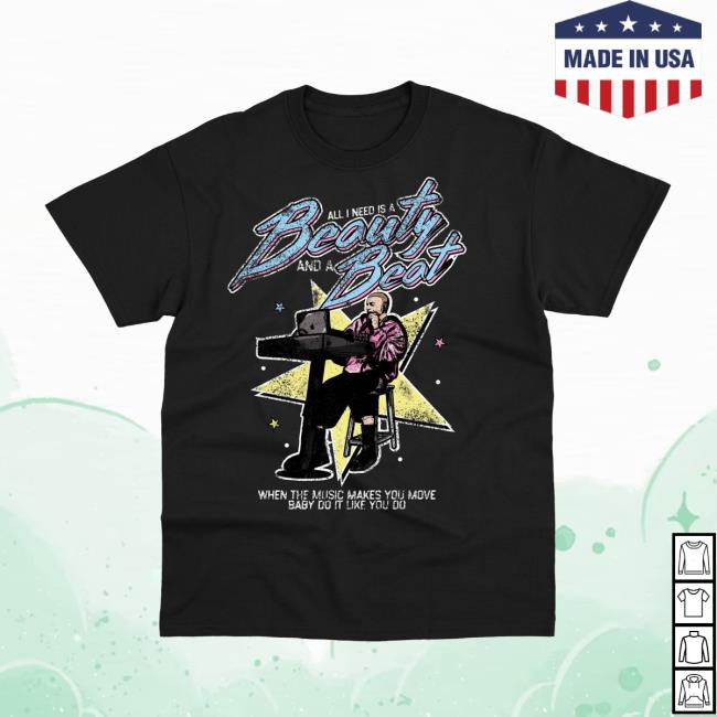 Dayofthemoon Merch Store Beauty And A Beat T-Shirt