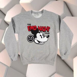 Emo Night Tour Merch Store Mouse Crewneck