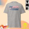 Hendrick Motorsports Merch Store Hendrick Motorsports 2026 Patriotic Logo T-Shirt Sport Grey