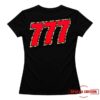 Latto Merch Store 777 Baby Tee Black