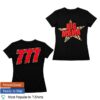 Latto Merch Store 777 Baby Tee Black