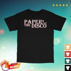 Paperatthedisco Merch Store Paper At The Disco Logo T-Shirt