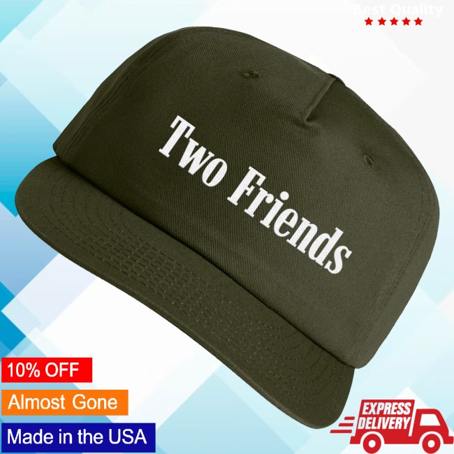 Two Friends Merch Store Two Friends Green Emb Hat 3 Two Friends Merch Store Two Friends Green Emb Hat