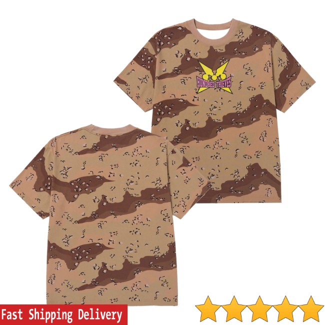 100 Thieves Merch Store 100T X Momotoys Desert Battle Camo T-Shirt 5 100 Thieves Merch Store 100T X Momotoys Desert Battle Camo T-Shirt