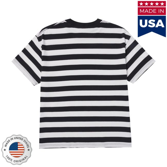 100Thieves Merch Store 100T X Momotoys Where's Momo Stripe T-Shirt 4 100Thieves Merch Store 100T X Momotoys Where's Momo Stripe T-Shirt