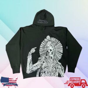 A7x World Store Merch Sun God Heavyweight Hooded Pullover