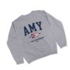 Acton For Governor Merch Store Amy For Governor Collegiate (Dark Ash Crewneck Sweater)