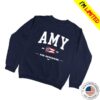 Acton For Governor Merch Store Amy For Governor Collegiate (Navy Crewneck Sweater)