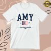 Acton For Governor Merch Store Amy For Governor Collegiate (Unisex White Tee)