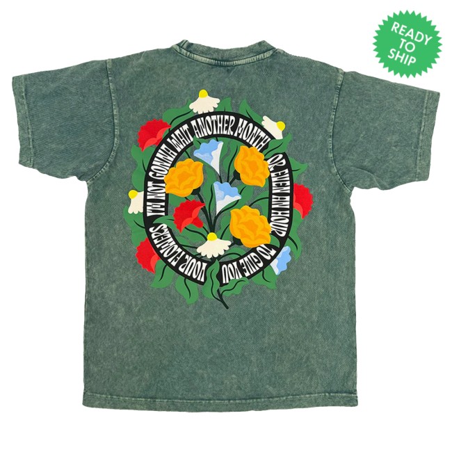 Adtr Store Merch Your Flowers Tee 3 Adtr Store Merch Your Flowers Tee