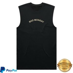 Bad Monday Merch Store Throwback Classic Sacred Panther Standard Vest Black