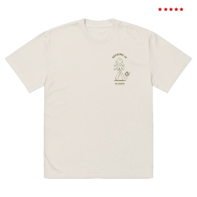 Bc Parks Foundation Merch Store Kicking It Turbo Bambi X Bc Parks Foundation T-Shirt Cream 3 Bc Parks Foundation Merch Store Kicking It Turbo Bambi X Bc Parks Foundation T-Shirt Cream