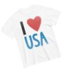 Daily Caller Merch Store I Heart Usa Tee White